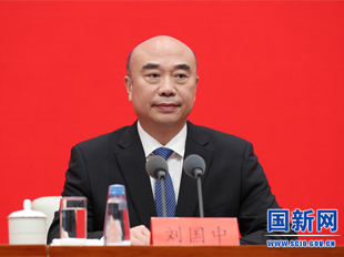 中共陜西省委書記、省人大常委會主任劉國中（徐想 攝）