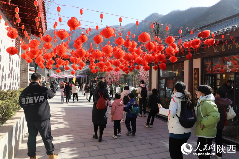 柞水縣孝義文化體驗園。人民網(wǎng)鄒星 攝