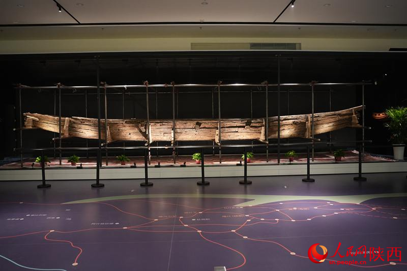 陜西歷史博物館秦漢館基本陳列對外開展。人民網(wǎng)記者 李志強攝
