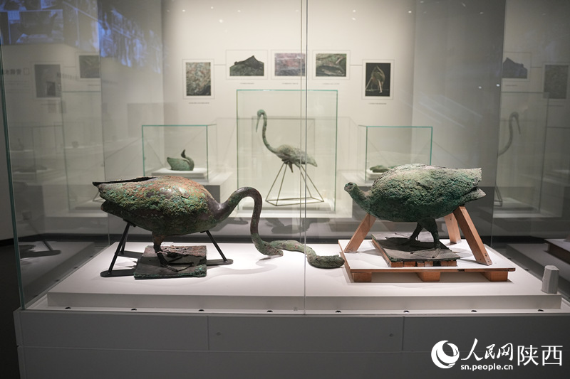 “何止秦俑---秦陵苑囿之K0007陪葬坑”展覽于1月31日開展。李志強 攝
