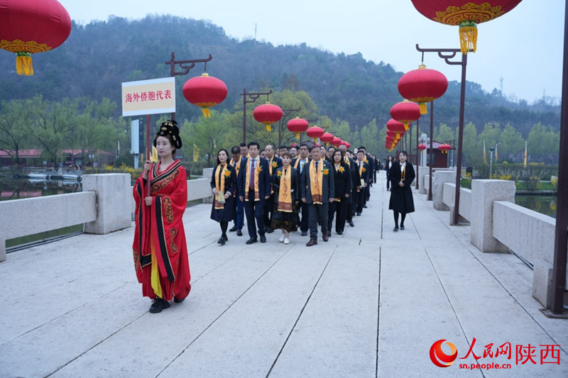 海外僑胞代表團(tuán)。人民網(wǎng) 黨童攝