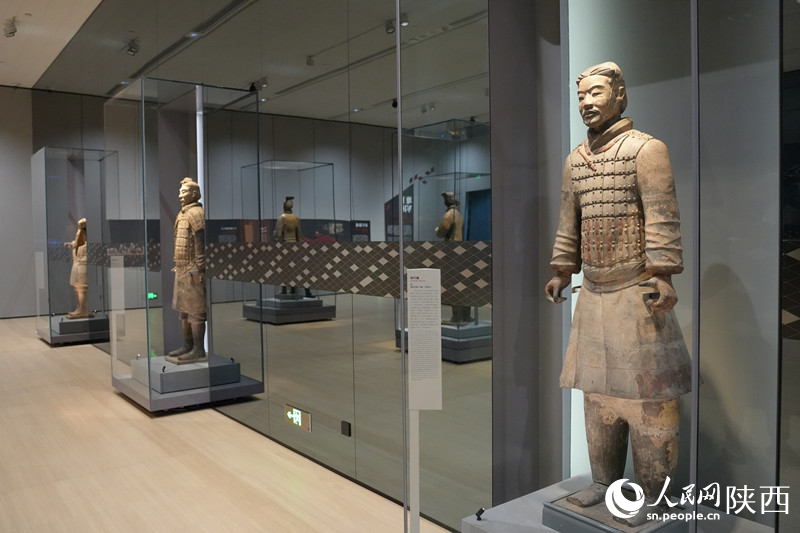 秦始皇帝陵博物院基本陳列“上新”，全面展示50年考古發(fā)掘成果。人民網(wǎng)記者 李志強(qiáng)攝