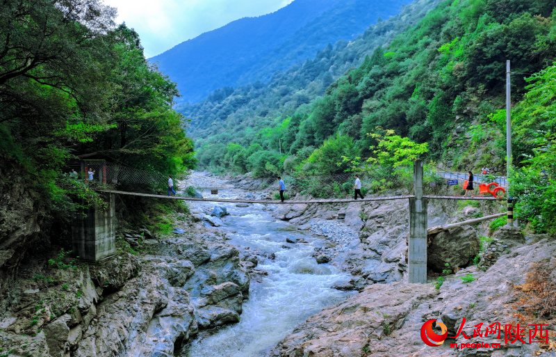 9月9日，采風(fēng)團(tuán)來(lái)到厚畛子生態(tài)實(shí)驗(yàn)林場(chǎng)。人民網(wǎng)記者 孫挺攝