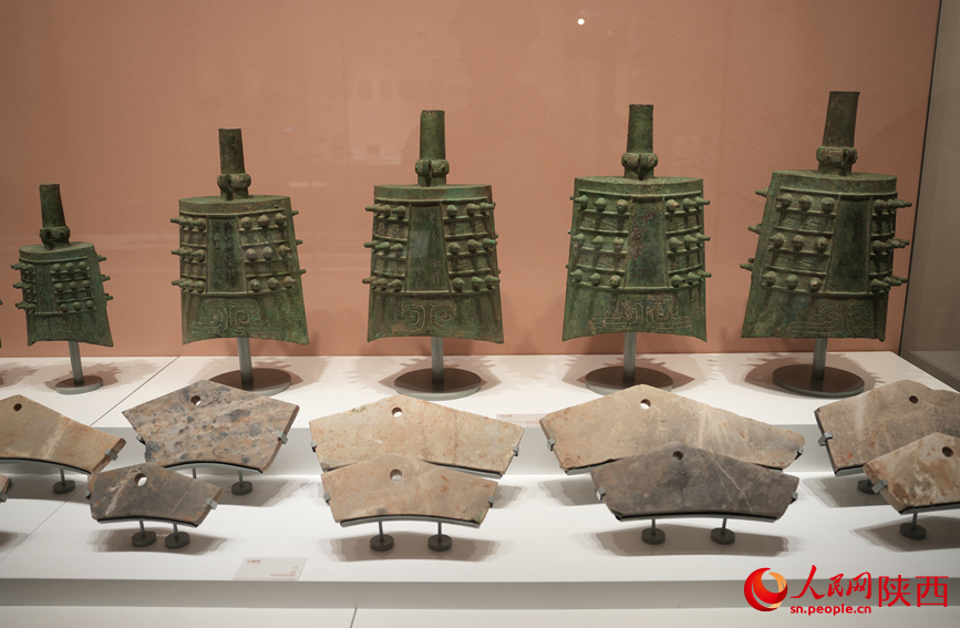 “吉金·中國(guó)”展上展出的精品文物。人民網(wǎng)記者 李志強(qiáng)攝