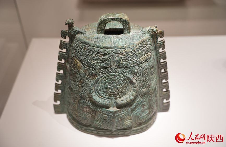 “吉金·中國”展上展出的精品文物。人民網(wǎng)記者 李志強攝
