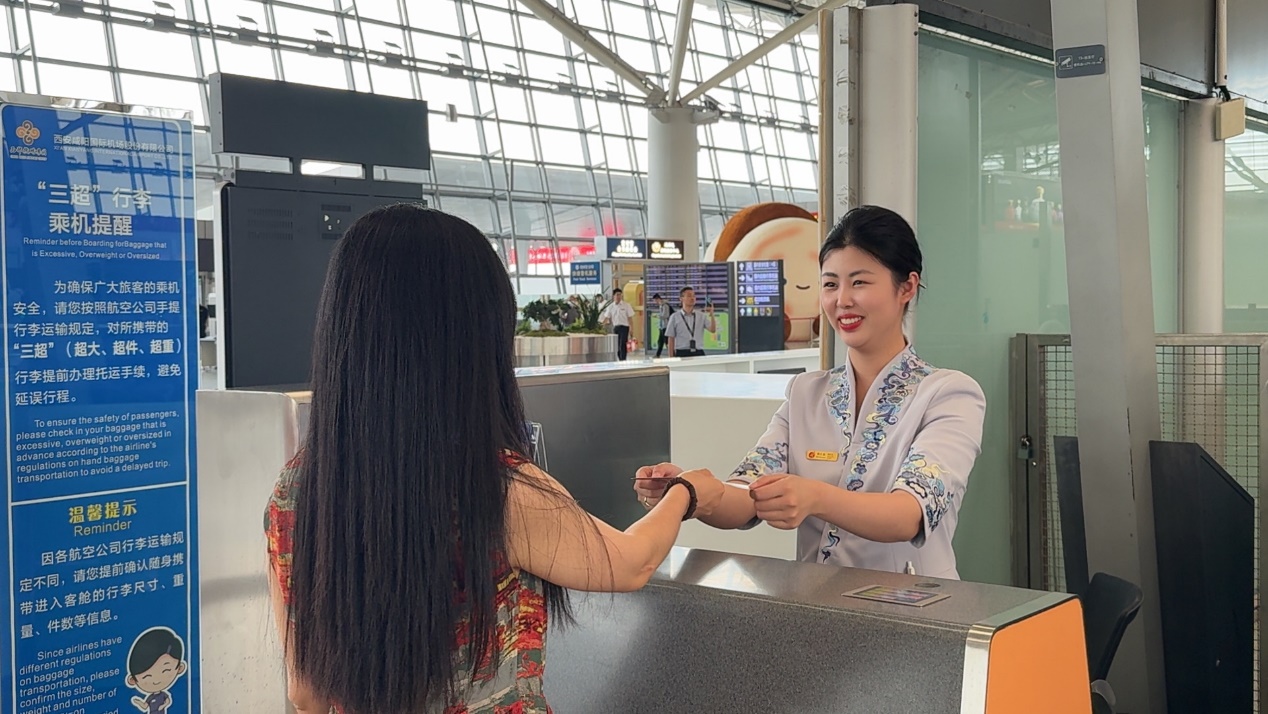 長安航空T3航站樓值機柜臺