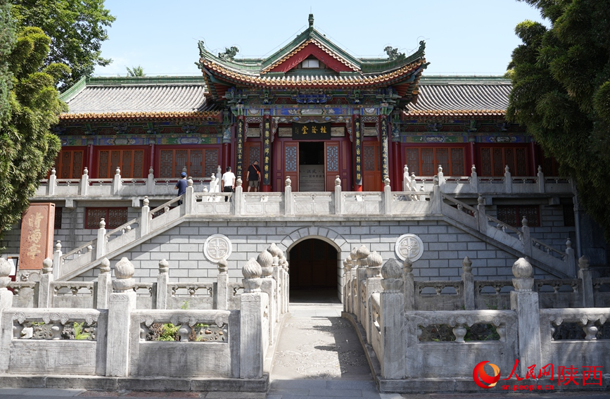 漢中市博物館古漢臺館區(qū)桂蔭堂。人民網(wǎng)記者 鄒星攝