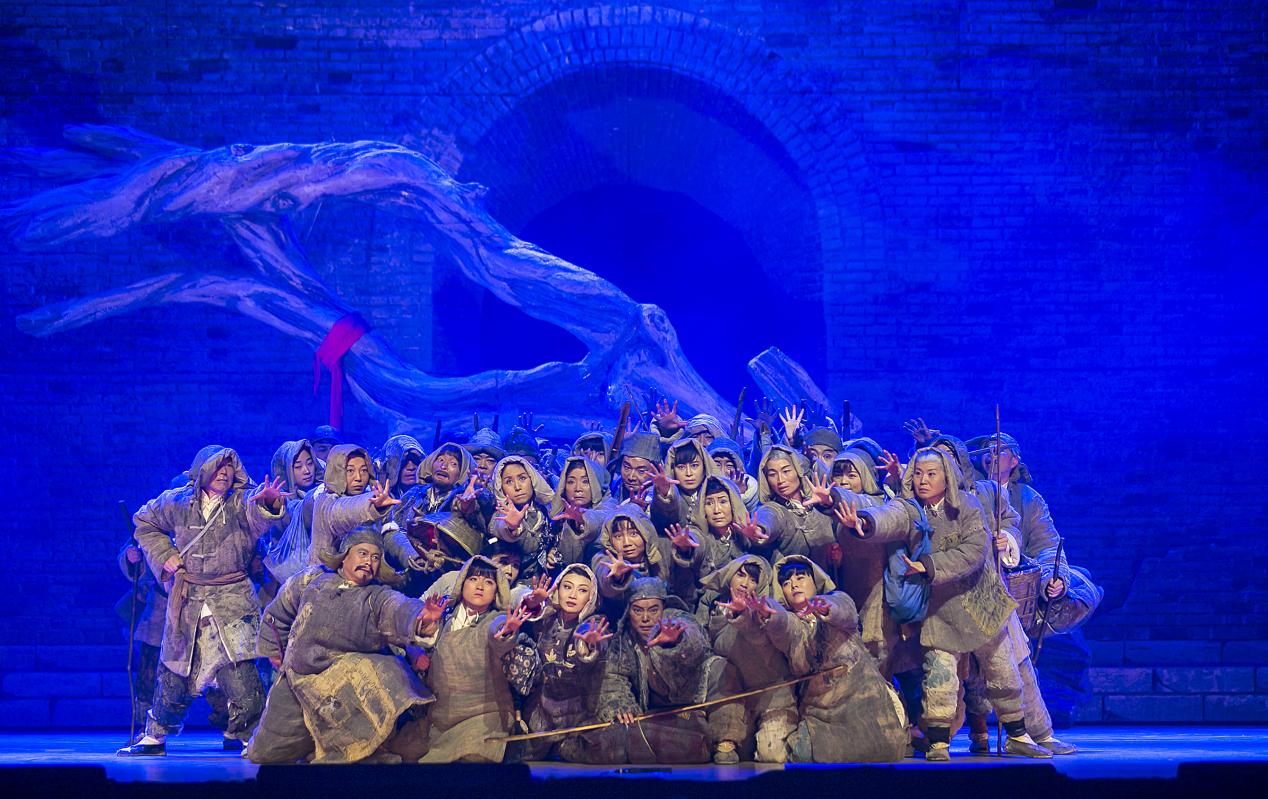 豫劇《秦豫情》劇照。西安市豫劇團供圖