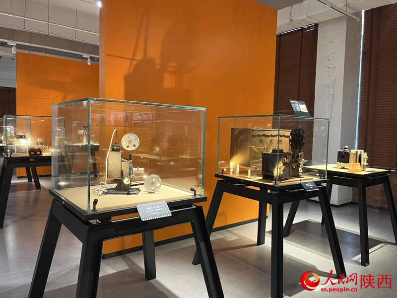 西影電影博物館一角。人民網(wǎng)記者 魏鑫攝