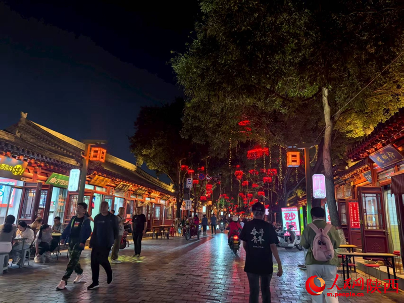 榆林老街。人民網(wǎng) 王麗攝