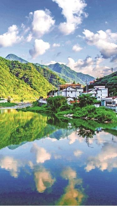 佛坪縣椒溪河（資料照片）。 陜西省水利廳供圖